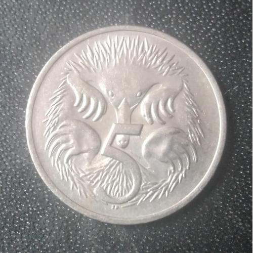 5 центов 1977 Австралия