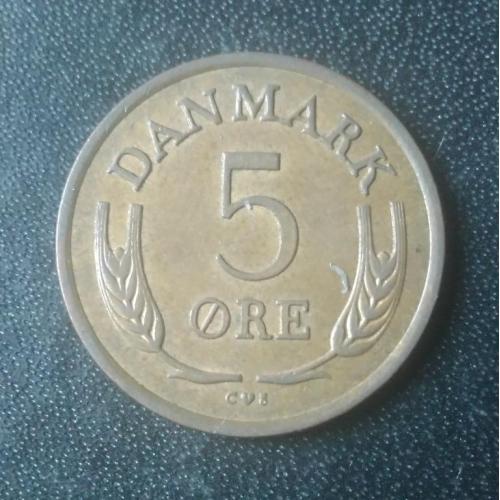 5 эре 1963 Дания