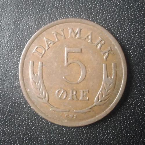 5 эре 1966 Дания