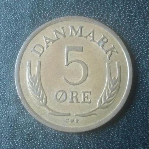 5 эре 1966 Дания 