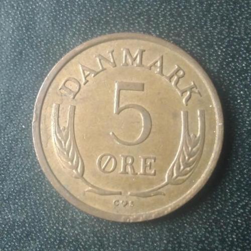  5 эре 1966 Дания 