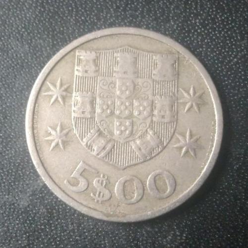5 эскудо 1965 Португалия 
