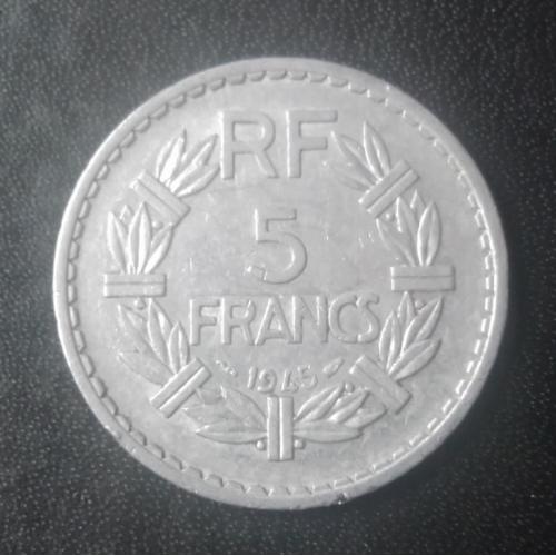  5 франков 1945 Франция