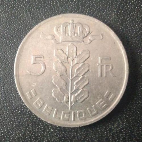  5 франков 1978 Бельгия