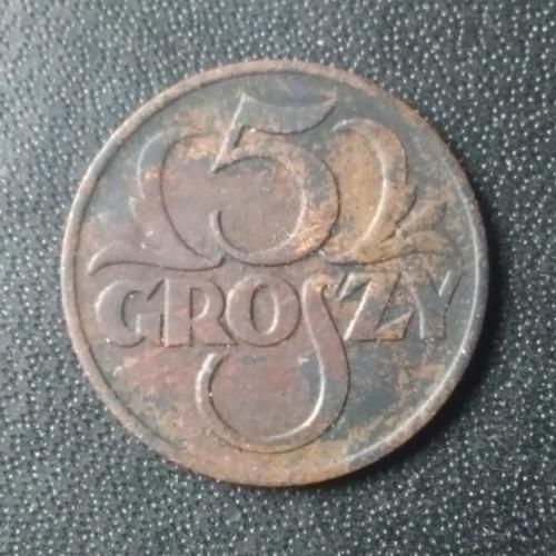 5 грошей 1938 Польша