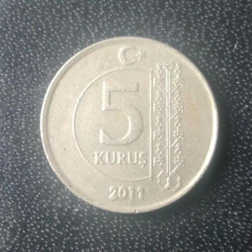 5 курушей 2011 Турция 