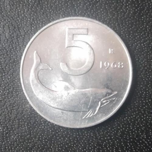 5 лир 1968 Италия