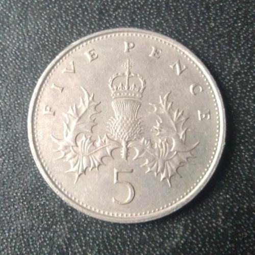5 пенсов 1987 Великобритания 