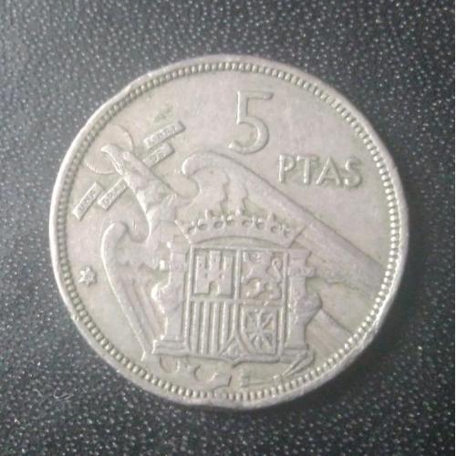 5 песет 1957 (69) Испания