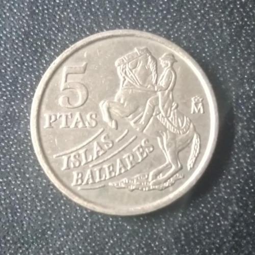 5 песет 1997 Испания