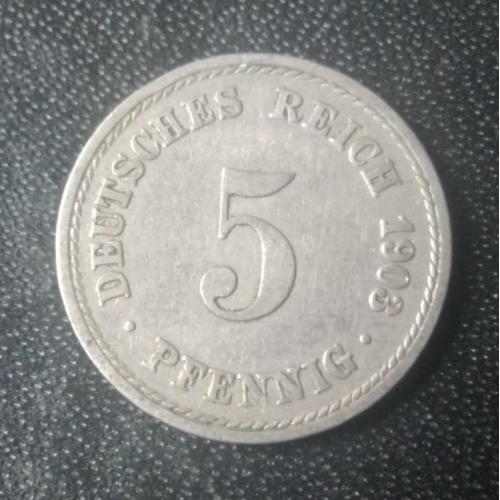 5 пфеннигов 1903 (A) Германия