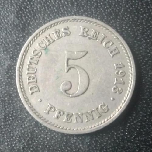 5 пфеннигов 1913 (E) Германия