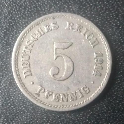 5 пфеннигов 1914 (F) Германия