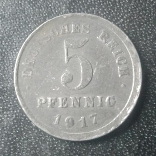 5 пфеннигов 1917 (J) Германия