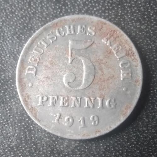 5 пфеннигов 1919 ( D) Германия