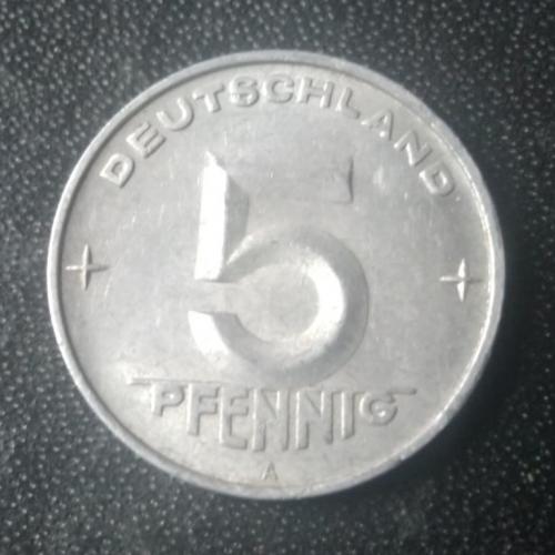 5 пфеннигов 1952 (A) Германия 