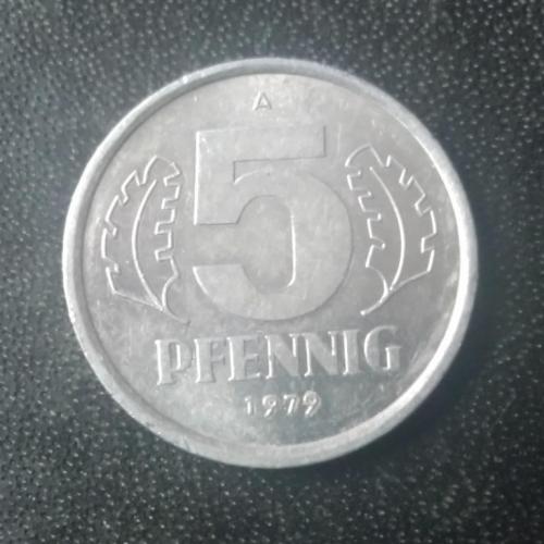 5 пфеннигов 1979 Германия