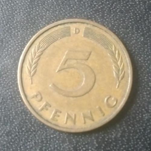 5 пфеннигов 1980 (D) Германия 