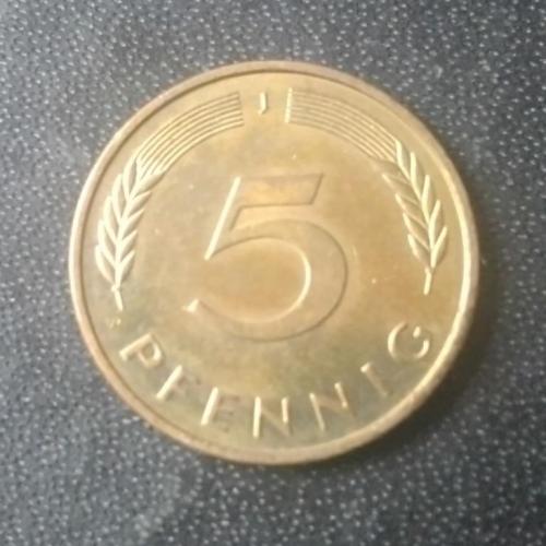 5 пфеннигов 1994 (J) Германия