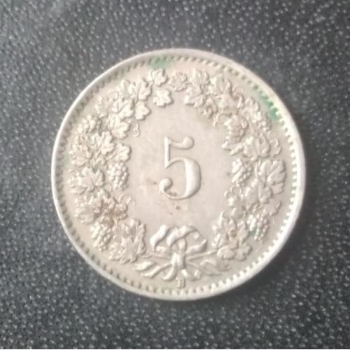 5 раппенов 1944 Швейцария