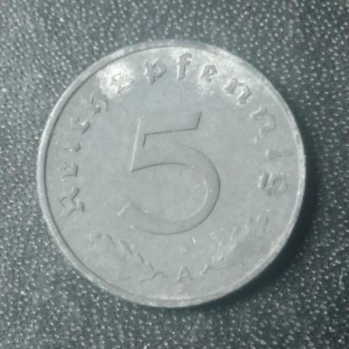 5 рейхспфеннигов 1940 (A) Германия