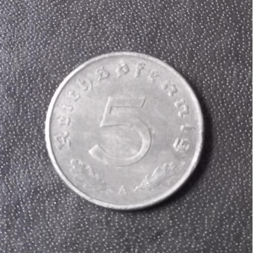 5 рейхспфеннигов 1940 (A) Германия 