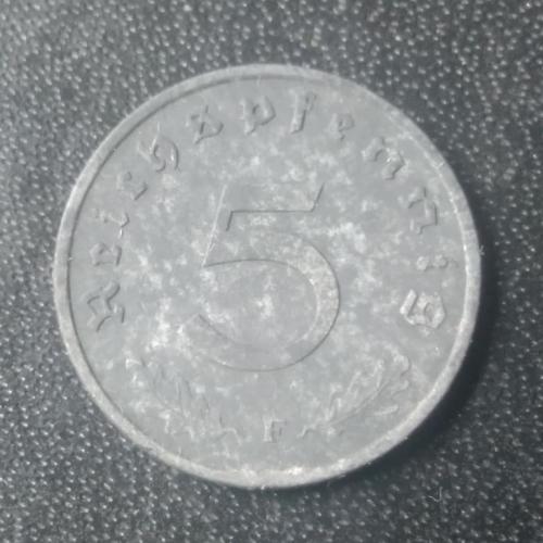 5 рейхспфеннигов 1942 (F) Германия