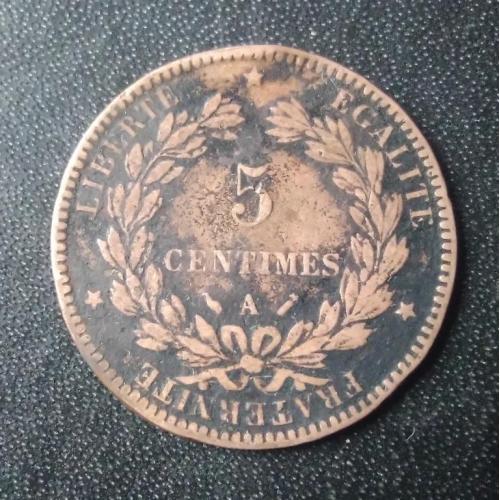 5 сантимов 1894 Франция
