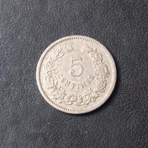 5 сантимов 1901 Люксембург
