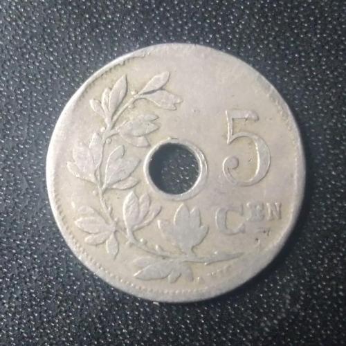 5 сантимов 1906 Бельгия 