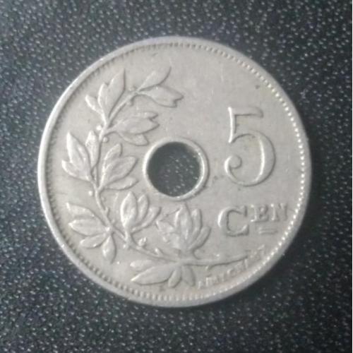 5 сантимов 1910 Бельгия 