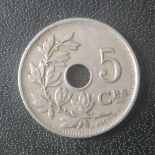5 сантимов 1925 Бельгия 
