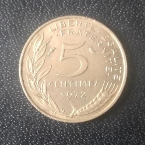 5 сантимов 1972 Франция