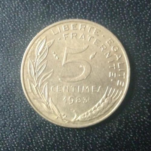 5 сантимов 1983 Франция 