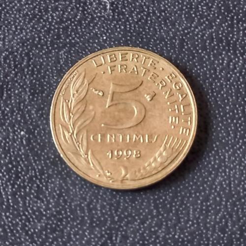 5 сантимов 1998 Франция