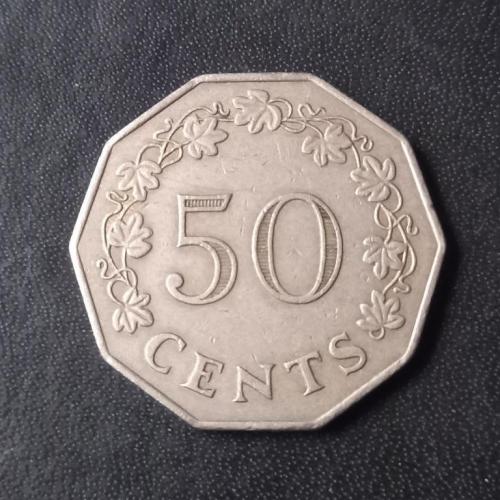 50 центов 1972 Мальта