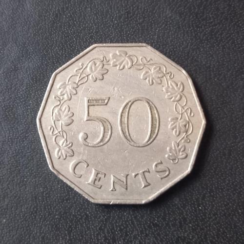 50 центов 1972 Мальта