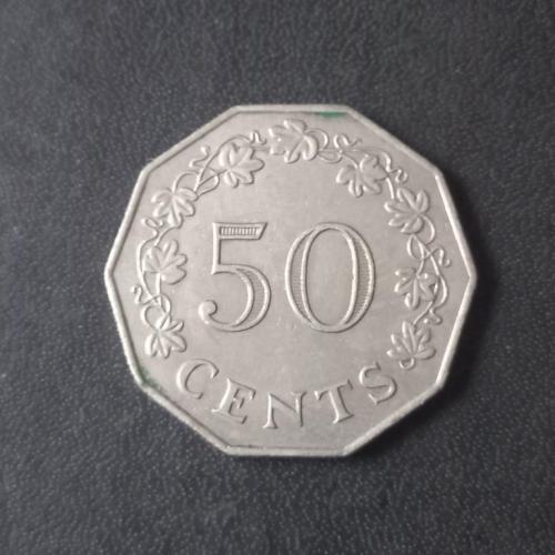 50 центов 1972 Мальта