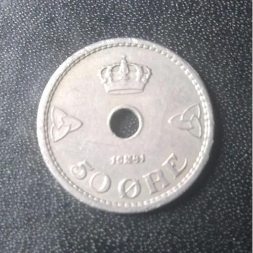 50 эре 1941 Норвегия
