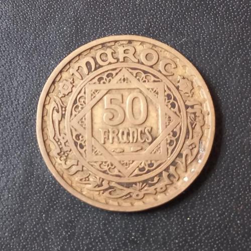 50 франков 1952 Марокко