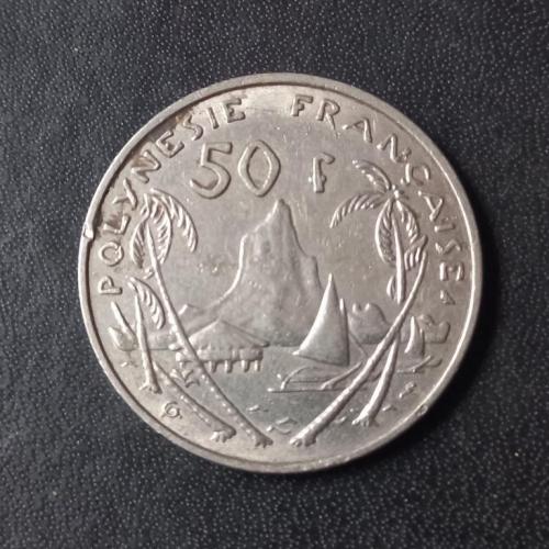 50 франков 1967 Французская Полинезия