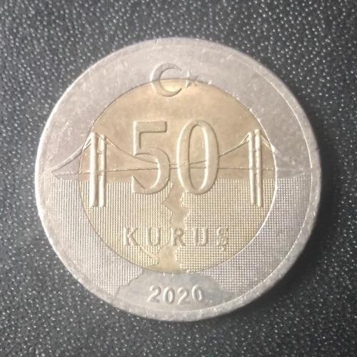  50 куруш 2020 Турция
