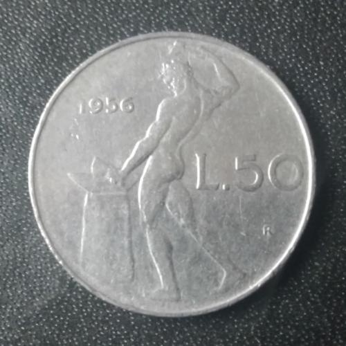 50 лир 1956 Италия 