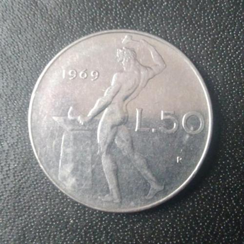 50 лир 1969 Италия 
