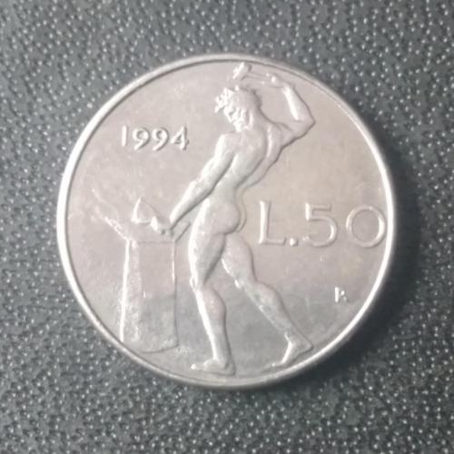 50 лир 1994 Италия 