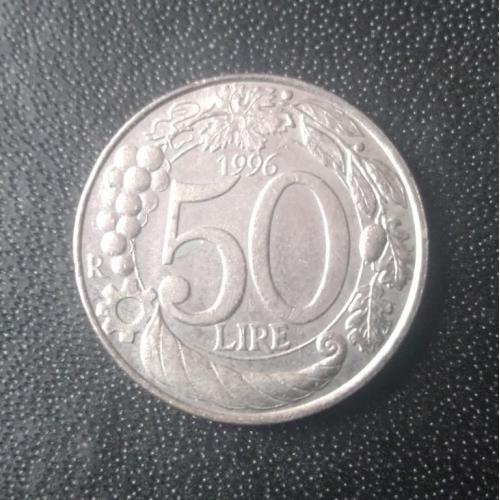 50 лир 1996 Италия