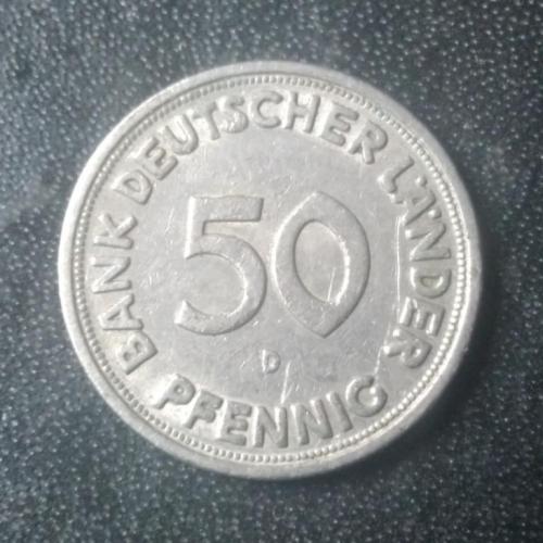 50 пфеннигов 1949 (D) Германия 