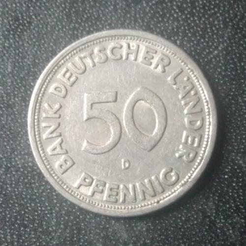 50 пфеннигов 1949 (D) Германия 