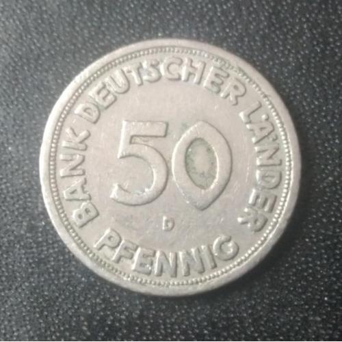 50 пфеннигов 1949 (D) Германия