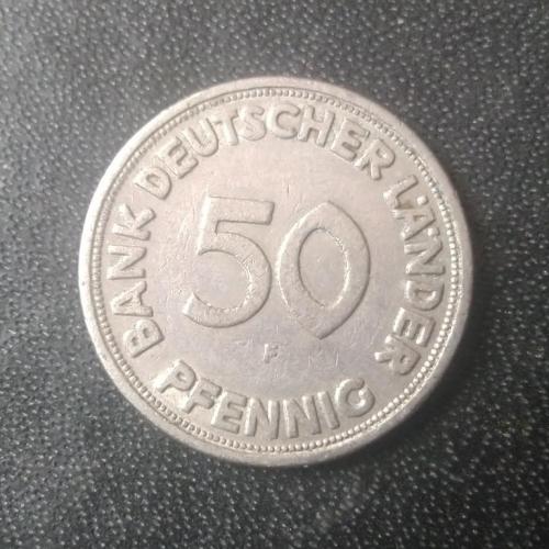 50 пфеннигов 1949 (F) Германия